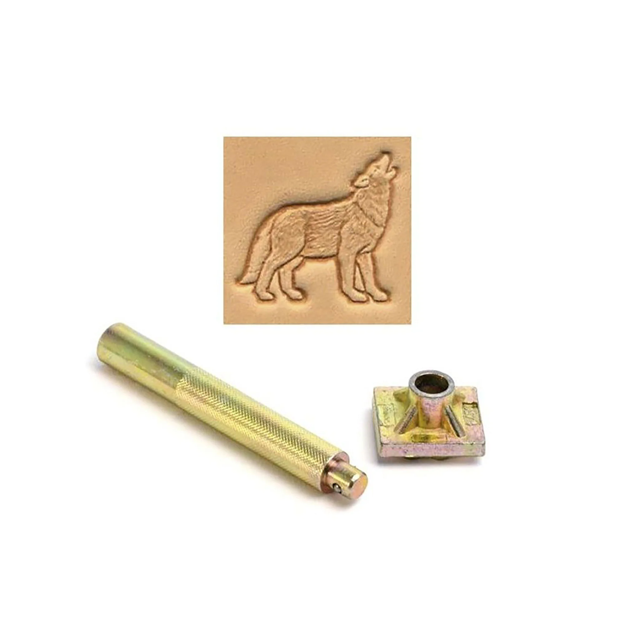 Wolf 3D Embossing Stamp - Image 2